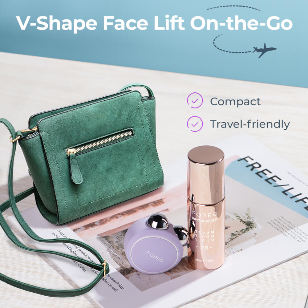เครื่องยกกระชับหน้า FOREO BEAR 2 go Lavender